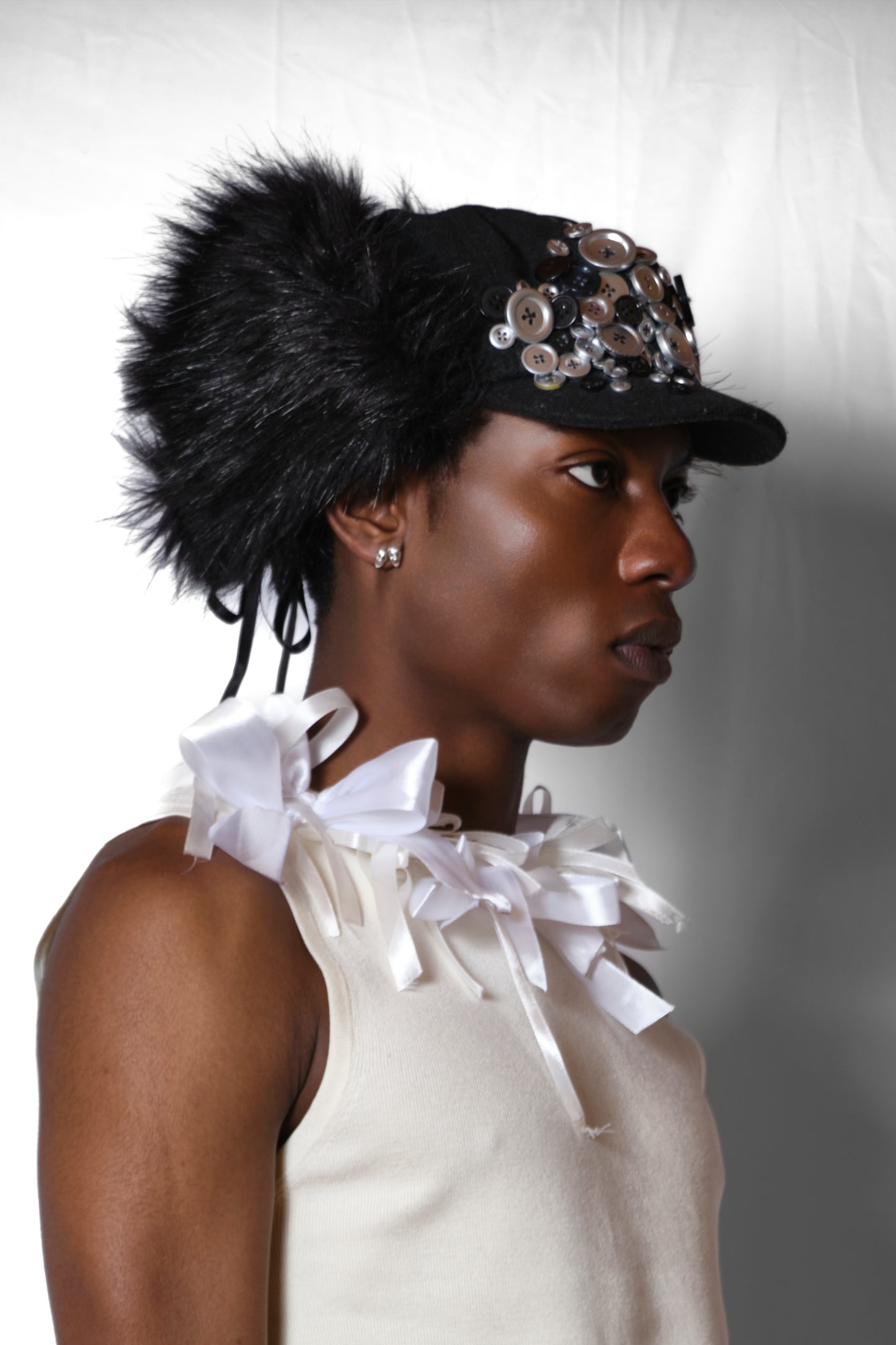 'ELDER' BUTTON BAKER-BOY HAT
