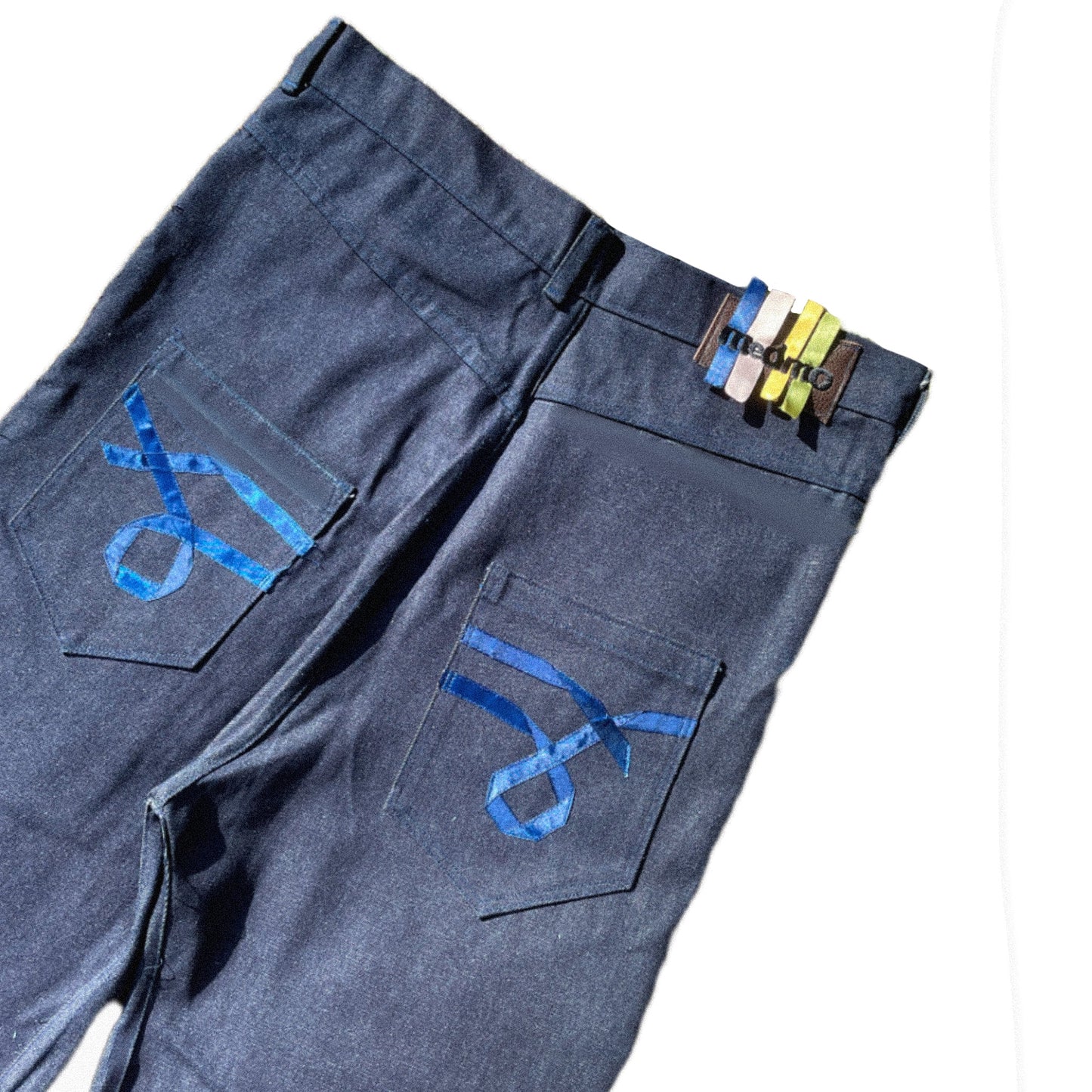RIBBON POCKET SELVEDGE DENIM JEAN