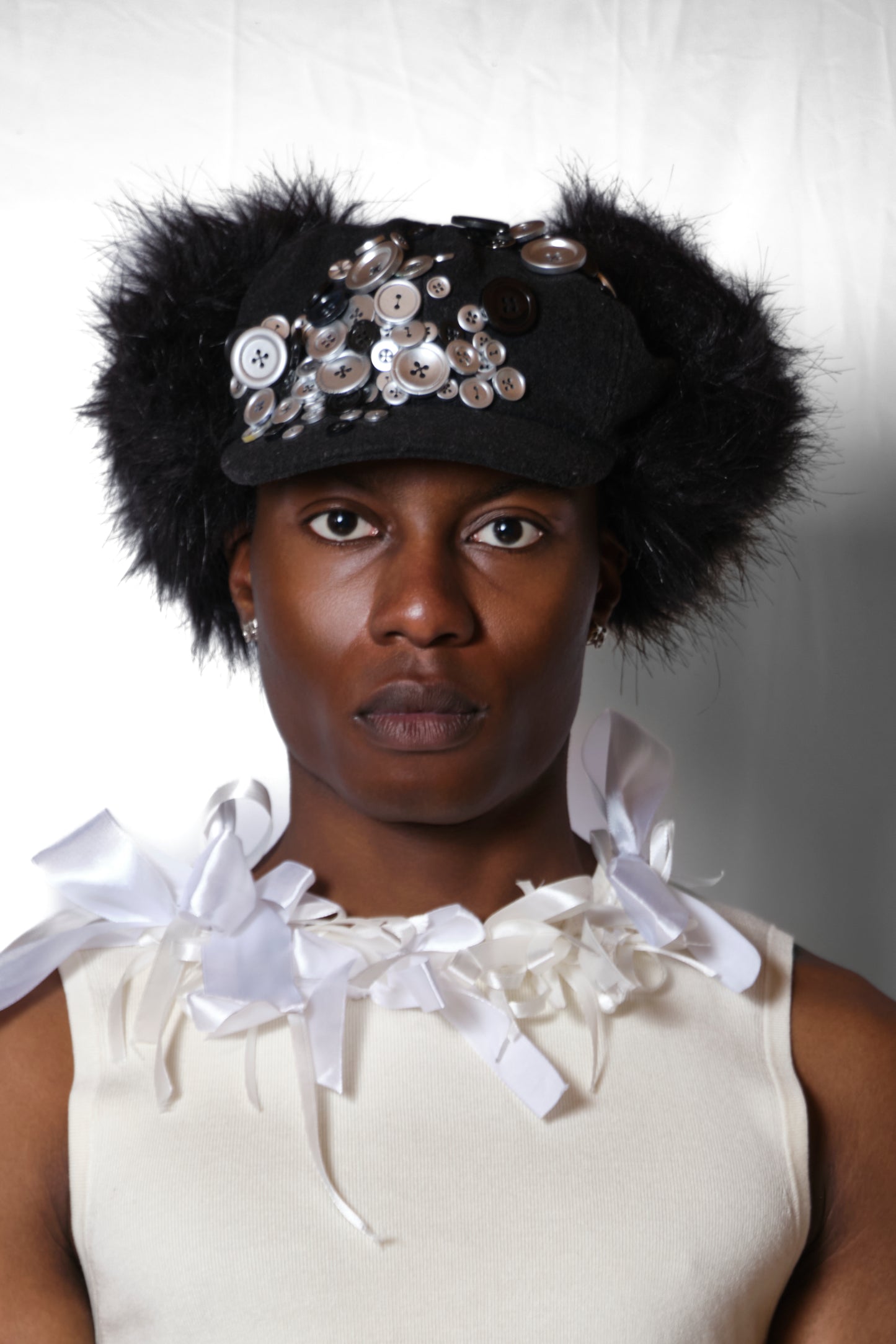 'ELDER' BUTTON BAKER-BOY HAT