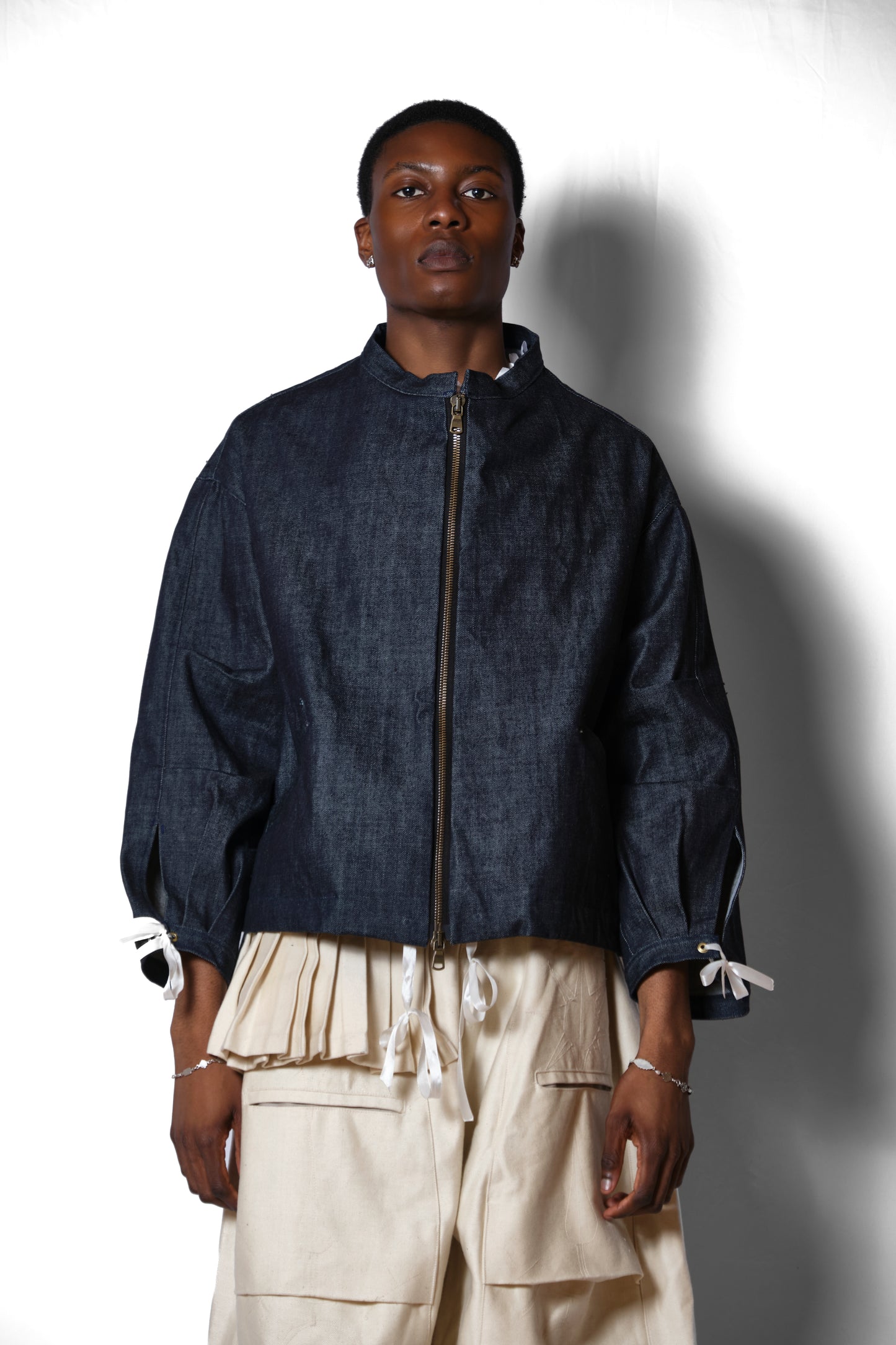'FLOATER' DENIM BOMBER
