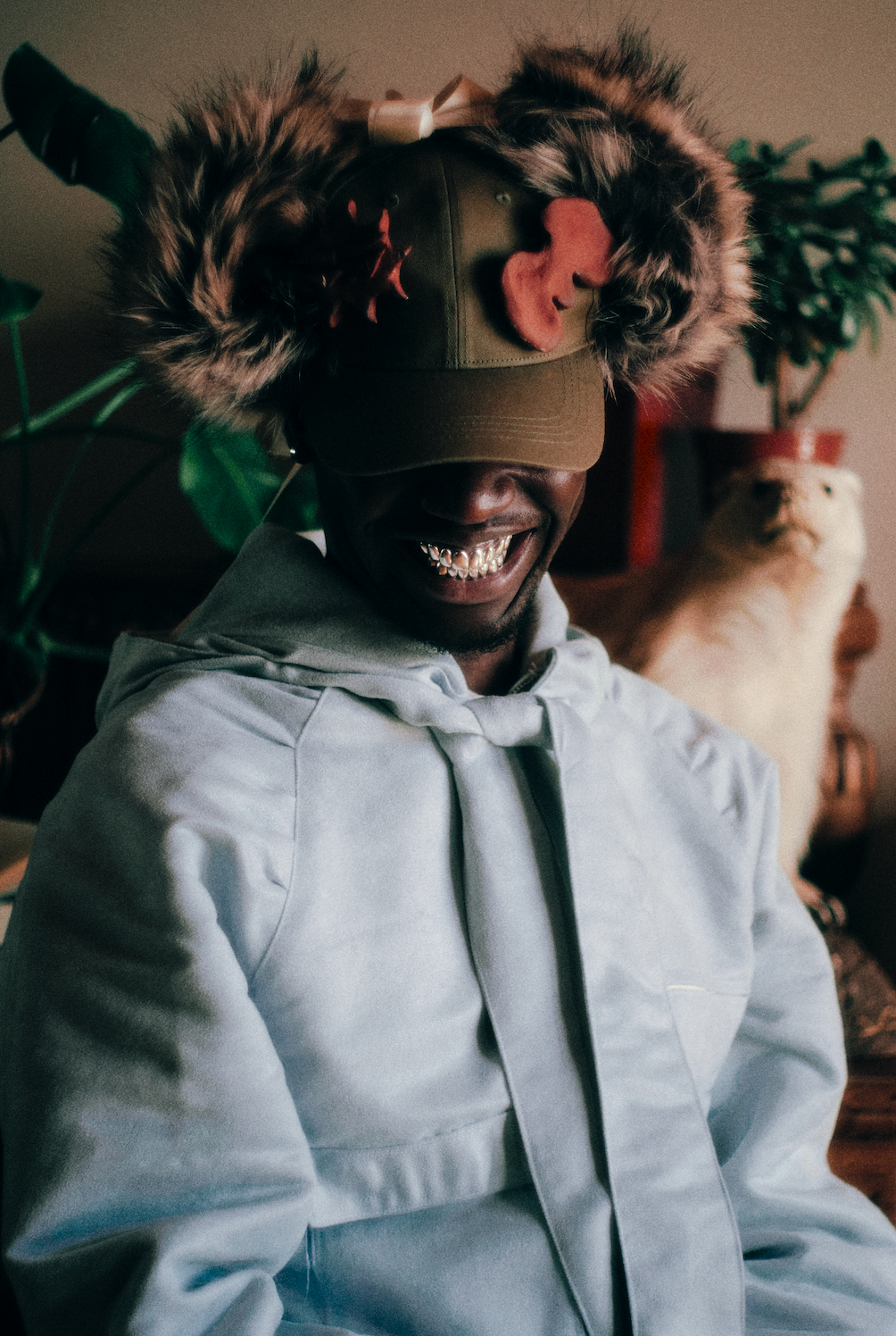 'KIRA' DOG EAR SCHOOL CAP