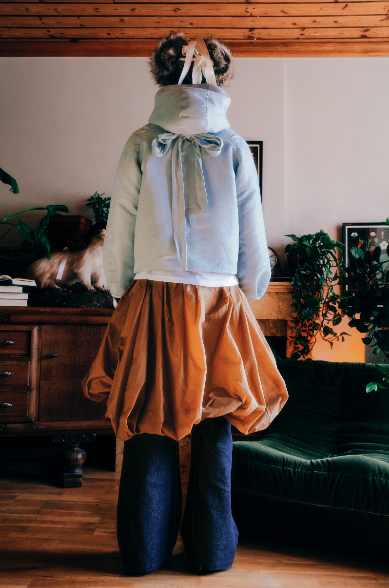 'KIRA' DOG EAR SCHOOL CAP