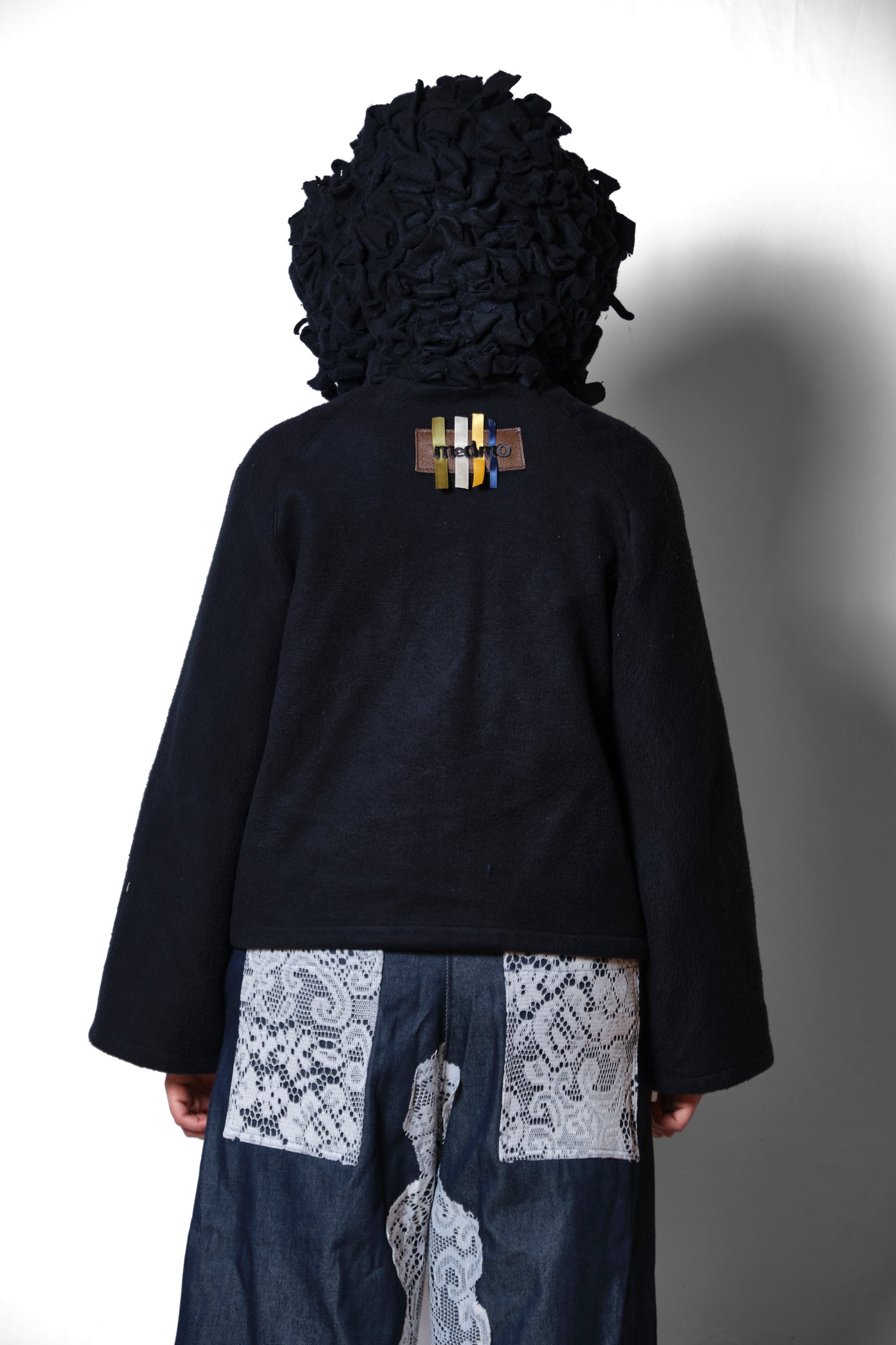 'FLOATER' TEXTURE BONNET HOODIE