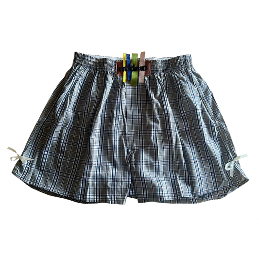 MEDMO BOXERS - BEIGE PLAID