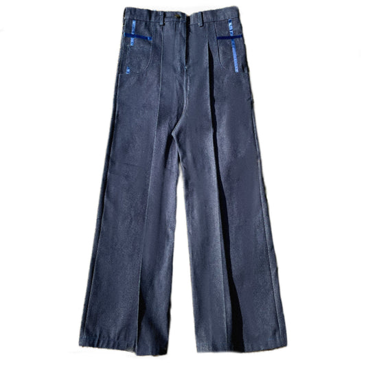 RIBBON POCKET SELVEDGE DENIM JEAN
